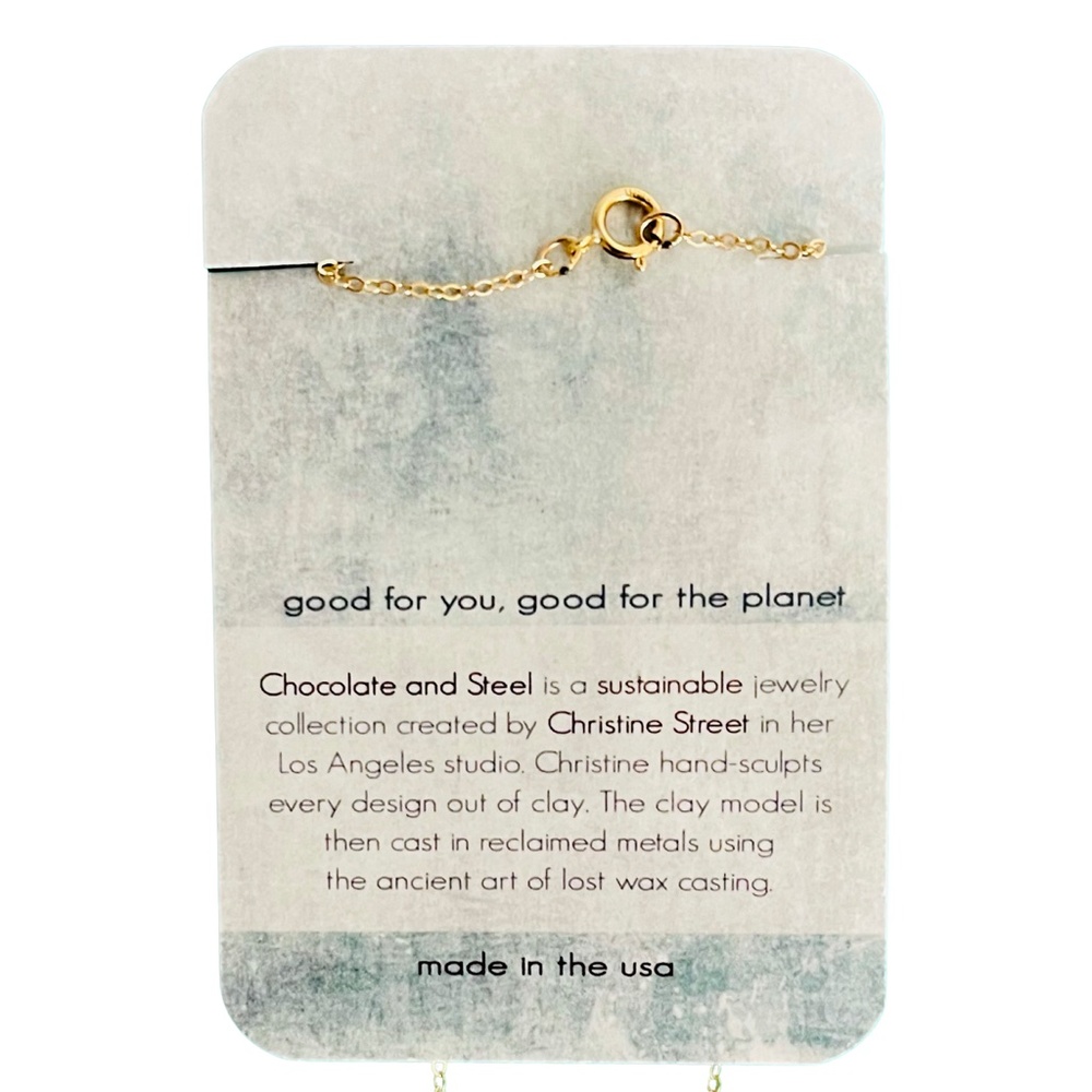 3 Bar Necklace with Ralph Waldo Emerson Quote "Live in the sunshine... - Picture 3 of 4